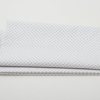 Winter at the Farm - Dot Diamond Medium Grey 2 Yard Cut