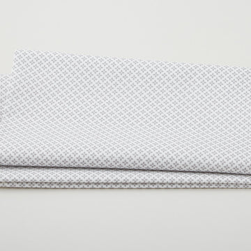 Winter at the Farm - Dot Diamond Medium Grey 2 Yard Cut