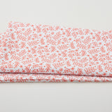 Meowy Christmas - Holly Jingle Red/White 2 Yard Cut