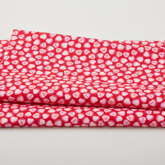 Whole Lotta Love - Sweet Hearts Red 2 Yard Cut