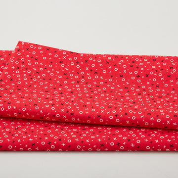 Whole Lotta Love - XoXo Love Red 2 Yard Cut