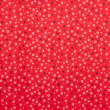Whole Lotta Love - XoXo Love Red 2 Yard Cut