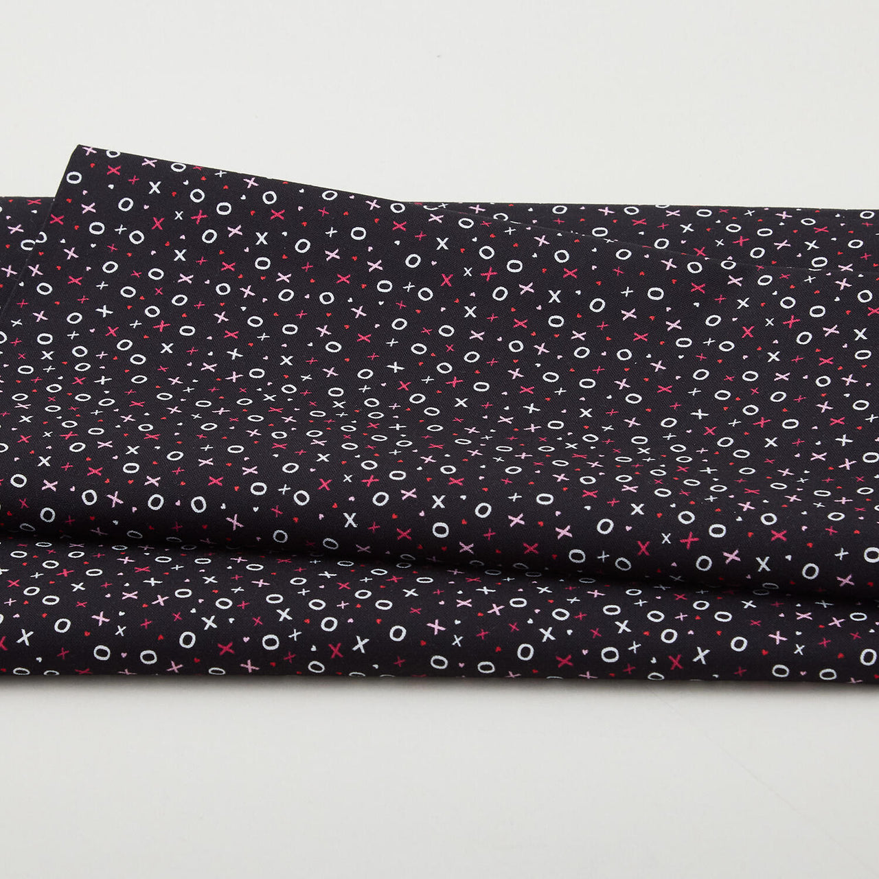 Whole Lotta Love - XoXo Love Black 2 Yard Cut