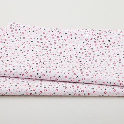Whole Lotta Love - XoXo Love White 2 Yard Cut