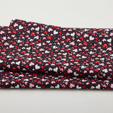 Whole Lotta Love - Heart to Heart Black 2 Yard Cut