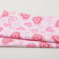 Whole Lotta Love - Romantic Hearts Pink 2 Yard Cut