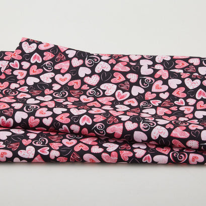 Whole Lotta Love - True Love Black 2 Yard Cut