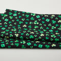 Shamrocks & Shenanigans - Little Shamrocks Black 2 Yard Cut