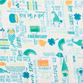 Luck of the Gnomes - Lucky Words White 2 Yard Cut