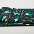 Luck of the Gnomes - Lucky Words Black 2 Yard Cut