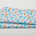 Love Grows Here - Butterflies & Dots Aqua 2 Yard Cut