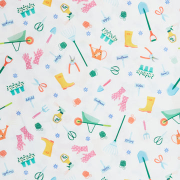 Love Grows Here - Love To Garden White 2 Yard Cut