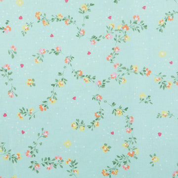 Love Grows Here - Floral Trellis Sage Green 2 Yard Cut
