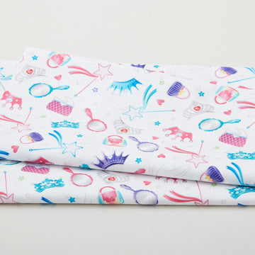 Fairytale Dreams - Princess Accessories White 2 Yard Cut