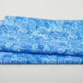 Fairytale Dreams - Dazzling Swirls Dark Blue 2 Yard Cut