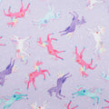Fairytale Dreams - Magical Unicorns Lilac 2 Yard Cut