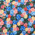 Farmers' Market - Flower Garden Black 2 Yard Cut