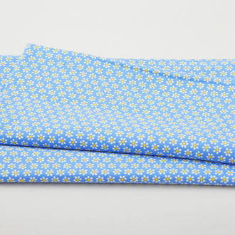 Chalk Garden - Mini Daisy Blue 2 Yard Cut