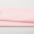 Happy Heart - Grid Pink 2 Yard Cut