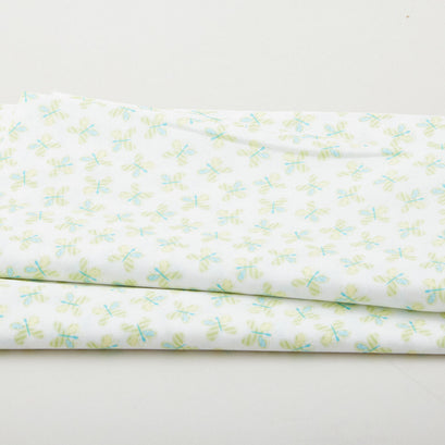 Happy Heart - Butterflies Lime/Multi 2 Yard Cut