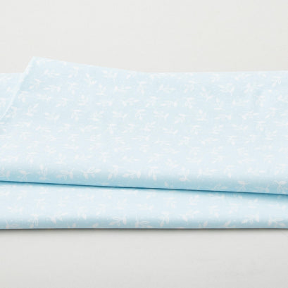 Happy Heart - Sprigs Light Turquoise 2 Yard Cut