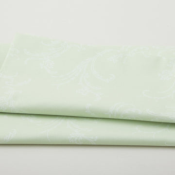 Whispering Lilies - Jackie Scroll Light Green 2 Yard Cut
