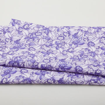 Botanical Radiants - Cattleya Indigo 2 Yard Cut