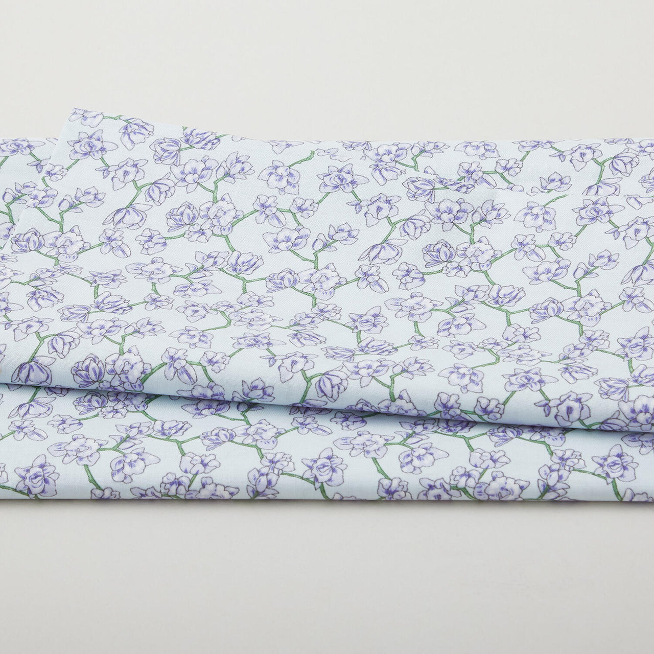 Botanical Radiants - Double Phalaenopsis Azure 2 Yard Cut