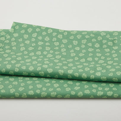 Botanical Radiants - Scalloped Flowers Pistachio 2 Yard Cut