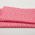 Botanical Radiants - Scalloped Flowers Bubble Gum 2 Yard Cut
