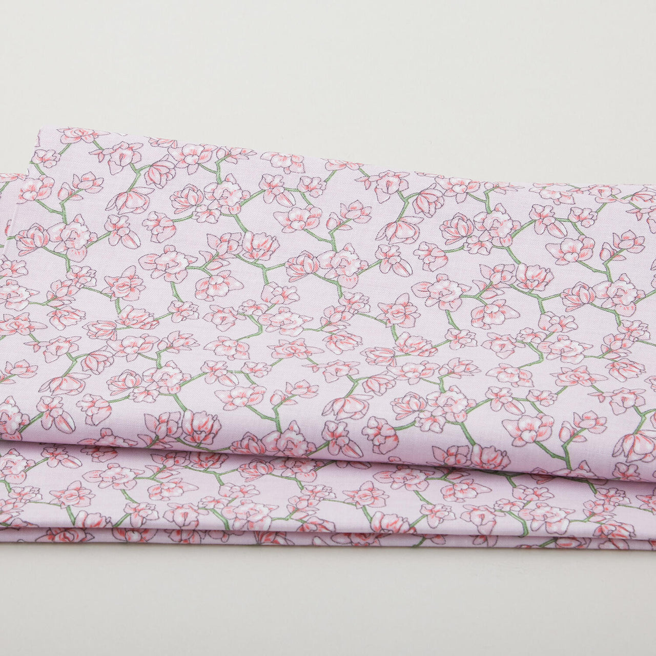 Botanical Radiants - Double Phalaenopsis Bubble Gum 2 Yard Cut