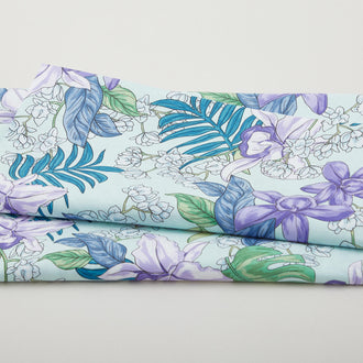 Botanical Radiants - Tropical Harmony Indigo 2 Yard Cut