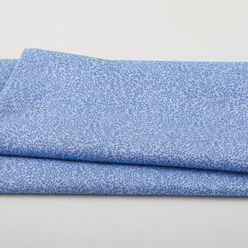 French Meadow - Petite Vine Medium Blue 2 Yard Cut