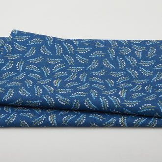 French Meadow - Meadow Toss Dark Blue 2 Yard Cut