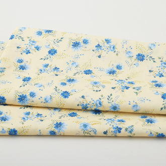 French Meadow - French Meadow Spray Floral Yellow 2 Yard Cut