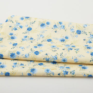 French Meadow - French Meadow Spray Floral Yellow 2 Yard Cut