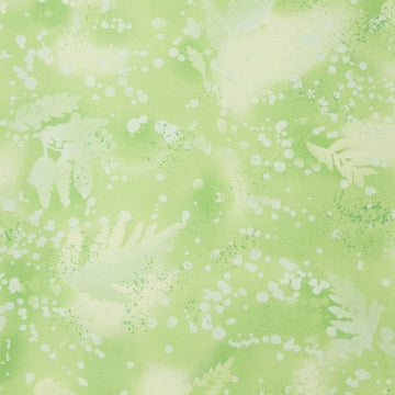Fossil Fern 108" Wide - Lime Ice 3 Yard Cut