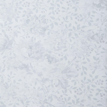 Rose Whispers - Rose Garden Silver 108" 3 Yard Cut