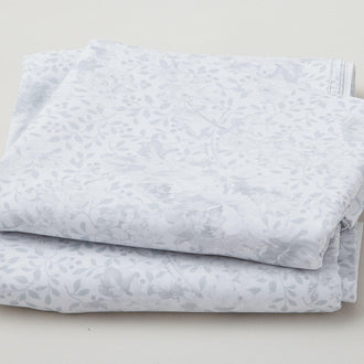 Rose Whispers - Rose Garden Silver 108" 3 Yard Cut