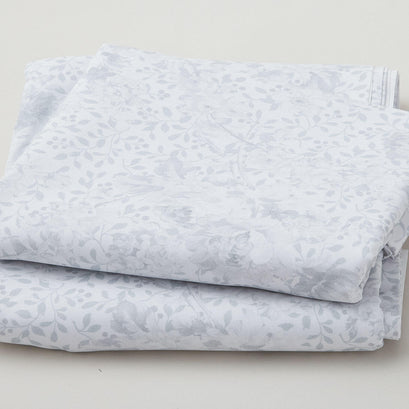 Rose Whispers - Rose Garden Silver 108" 3 Yard Cut