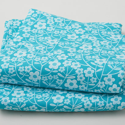 Blooming Color 2 - Brynn Turquoise 108" 3 Yard Cut