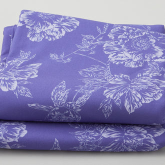 Shadow Flower - Purple 108" 3 Yard Cut