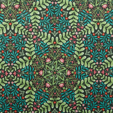 Flora & Fauna: Forest - Medallion Evergreen 2 Yard Cut