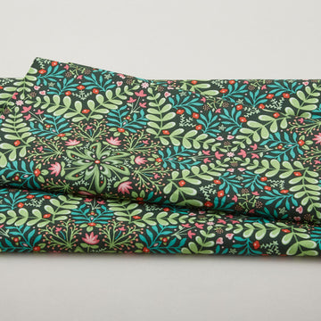 Flora & Fauna: Forest - Medallion Evergreen 2 Yard Cut
