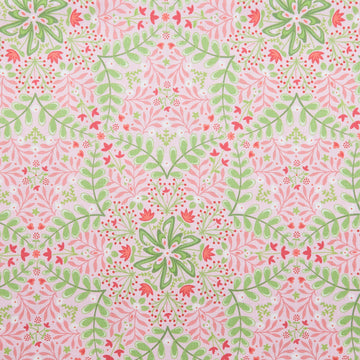Flora & Fauna: Forest - Medallion Blush 2 Yard Cut