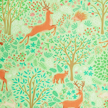 Flora & Fauna: Forest - Feature Lime 2 Yard Cut