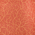 Flora & Fauna: Midnight - Branches Orange 2 Yard Cut