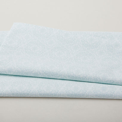 Simply Blessed - Simply Lace White/Turquoise 2 Yard Cut