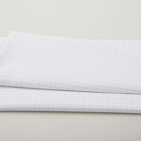Simply Blessed - Block Print White/Grey 2 Yard Cut