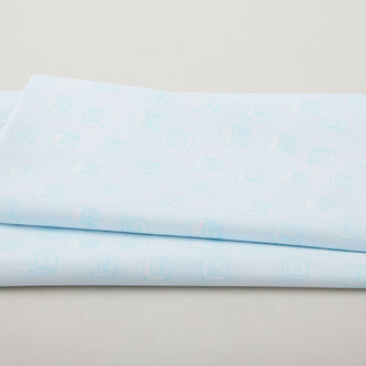 Simply Blessed - Baby Blocks Light Turquoise 2 Yard Cut